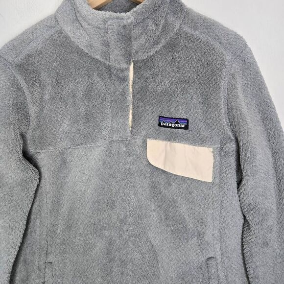 Patagonia Re-Tool Snap-T Fleece Women's Size Small Gray - Picture 2 of 5